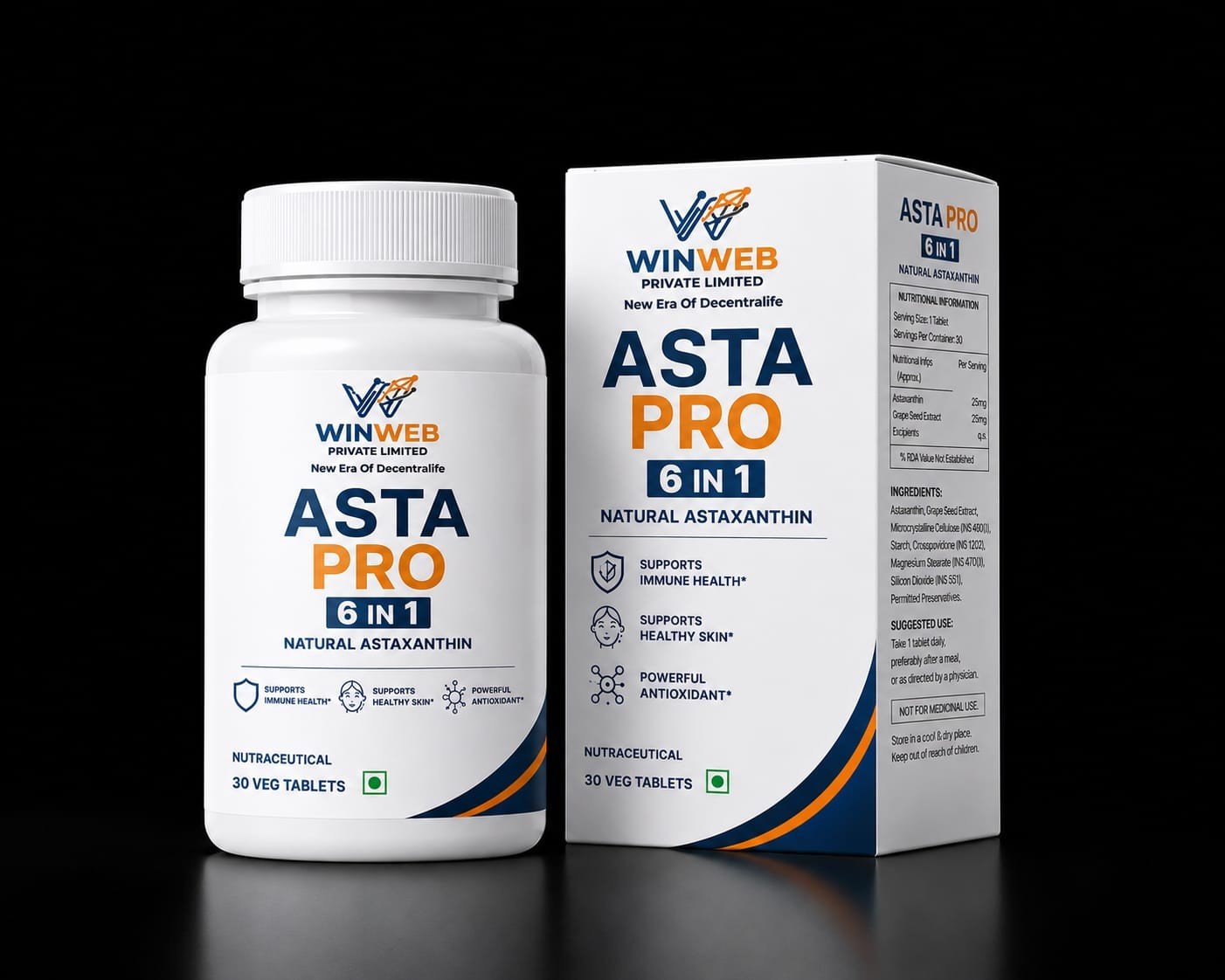 Asta Pro 6 in 1 — Natural Astaxanthin